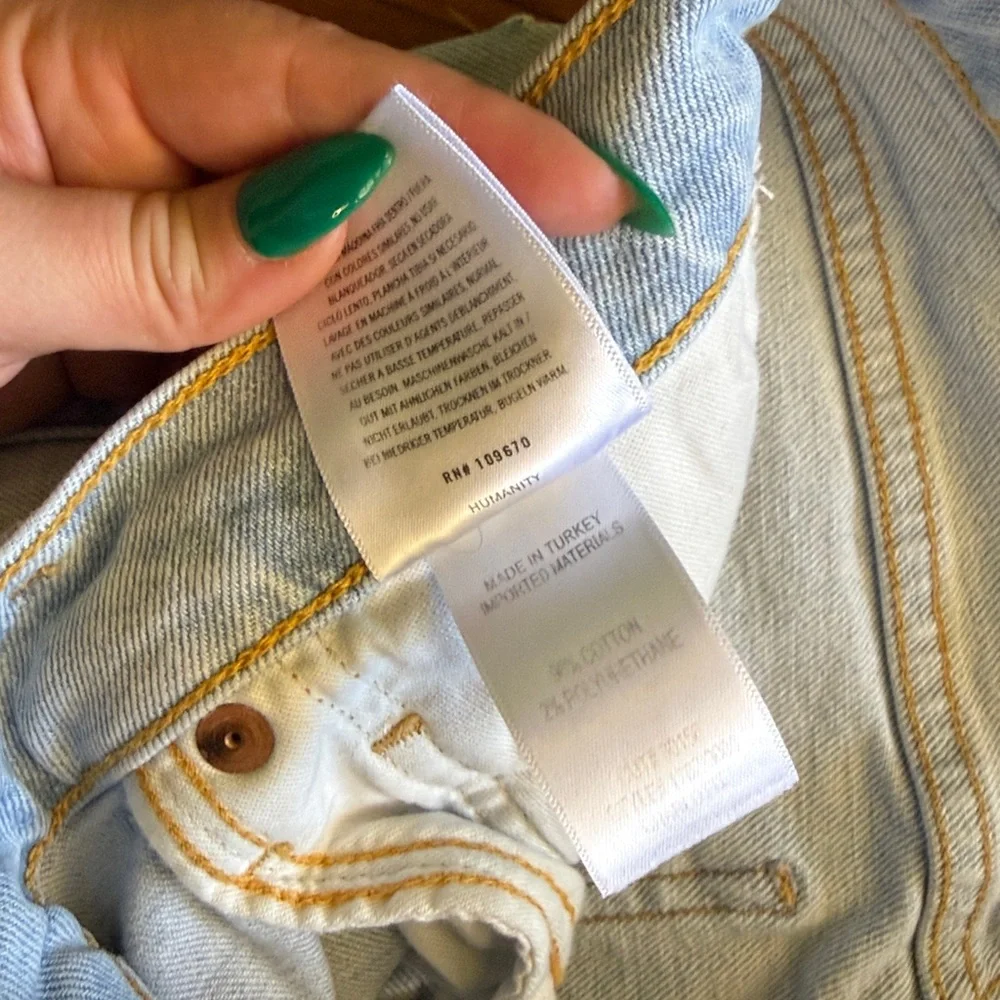 Citizens Of Humanity Charlotte Cropped High Rise Straight Jeans - Picture 8 of 13